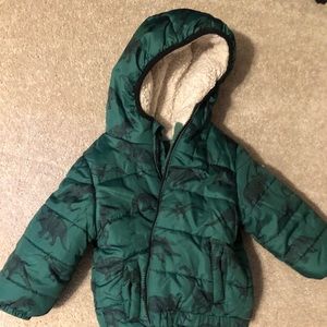 OshKosh B’gosh dinosaur puffer jacket